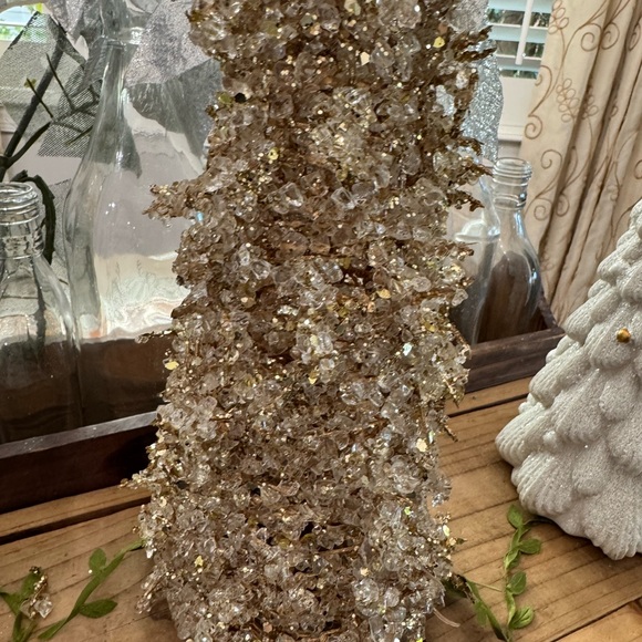 RACHEL ZOE EXQUISITE LG GOLD/CRYSTAL CHRISTMAS TREE NEW ‼️‼️LAST ONE‼️‼️ - Picture 7 of 9